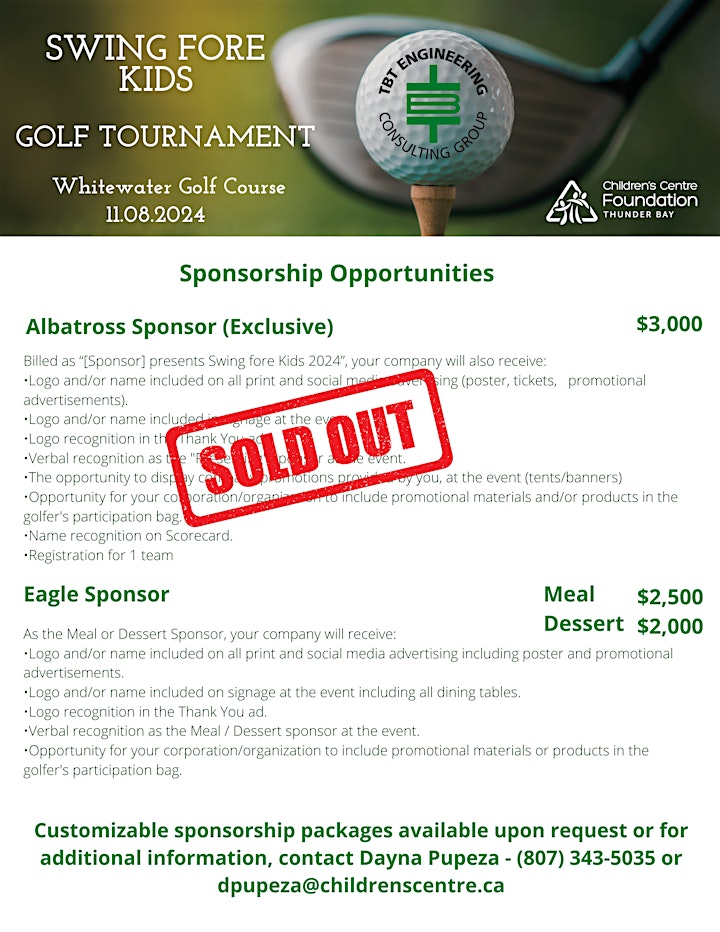 sfk poster, sponsorship opportunities